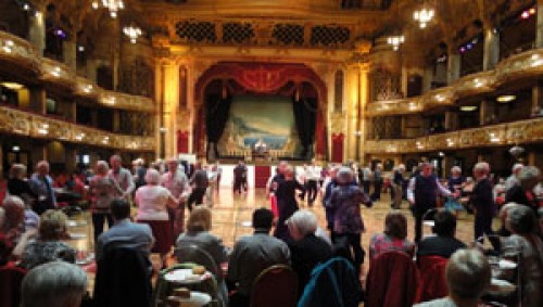 Dancing at the World Famous Blackpool Tower Ballroom